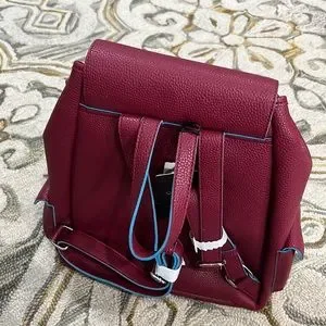 oe moda chloe | Bags | Oe Moda Chloe Nwt 299 Zaki Burgundy  display picture 2